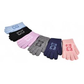 Рукавички дитячі унісекс J2006 mix р.4-6 "Descarrilado" недорого оптом від прямого постачальника