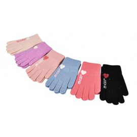 Рукавички дитячі на дівчинку J2014 mix р.7-9 "Descarrilado" недорого оптом від прямого постачальника