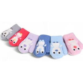 Рукавиці дитячі унісекс J1003 mix р.1-3 "Descarrilado" недорого оптом від прямого постачальника