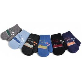 Рукавиці дитячі на хлопчика J1012 mix р.2-4 "Descarrilado" недорого оптом від прямого постачальника