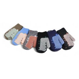 Рукавиці дитячі на хлопчика J1016 mix р.3-5 "Descarrilado" недорого оптом від прямого постачальника