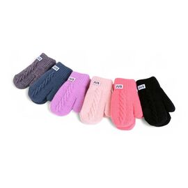 Рукавиці дитячі унісекс J1009 mix р.4-6 "Descarrilado" недорого оптом від прямого постачальника