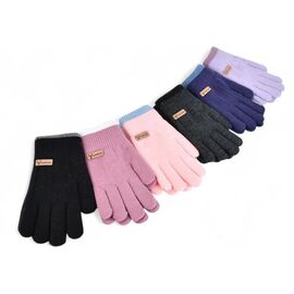 Рукавички дитячі унісекс J2043 mix р.5-7 "Descarrilado" недорого оптом від прямого постачальника