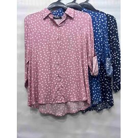 Сорочка жіноча E655 pink р.48-50 "Emsweekis" недорого оптом від прямого постачальника