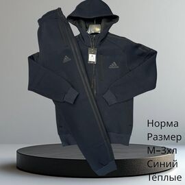 Фотография Костюм спортивный мужской H731 navy р.M-3XL "Hai" недорого оптом от прямого поставщика