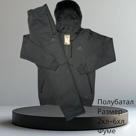 Фотография Костюм спортивный мужской H704 black р.2XL-6XL "Hai" недорого оптом от прямого поставщика