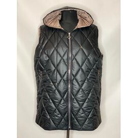 Фотография Жилетка женская K149 black р.60-66 "Kirgiz" недорого оптом от прямого поставщика