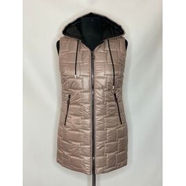 Фотография Жилетка женская K156 beige р.50-60 "Kirgiz" недорого оптом от прямого поставщика