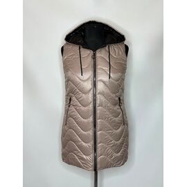 Фотография Жилетка женская K157 beige р.50-60 "Kirgiz" недорого оптом от прямого поставщика