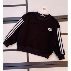 Светер Дитячий на дівчинку 538 black р.128-158 "Kosmy" недорого оптом від прямого постачальника