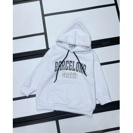 Батник дитячий на дівчинку 550 white р.128-152 "Kosmy" недорого оптом від прямого постачальника