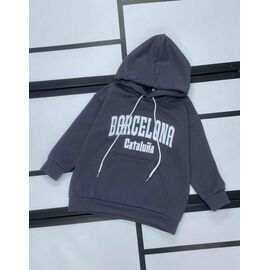 Батник дитячий на дівчинку 550 grey р.128-152 "Kosmy" недорого оптом від прямого постачальника