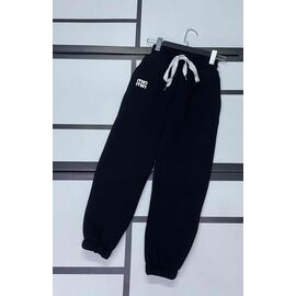 Фотография Штаны детские спортивные зимние на девочку 537 black-white р.122-152 "Kosmy" недорого оптом от прямого поставщика