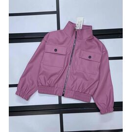 Фотография Куртка детская демисезонная на девочку K130 pink р.134-158 "Kosmy" недорого оптом от прямого поставщика