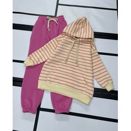 Фотография Костюм детский спортивный тёплый на девочку 542-1 pink р.122-152 "Kosmy" недорого оптом от прямого поставщика