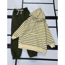 Фотография Костюм детский спортивный тёплый на девочку 542-1 green р.122-152 "Kosmy" недорого оптом от прямого поставщика