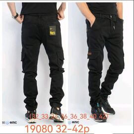 Джинси чоловічі 19080 black р.32-42 "LILY" недорого оптом від прямого постачальника