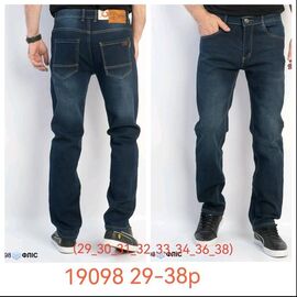 Фотография Джинсы мужские 19098 blue р.29-38 "LILY" недорого оптом от прямого поставщика