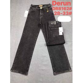 Фотография Джинсы женские DR8162 d.grey р.28-33 "LILY" недорого оптом от прямого поставщика