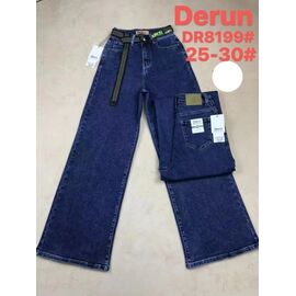 Фотография Джинсы женские DR8199 blue р.25-30 "LILY" недорого оптом от прямого поставщика