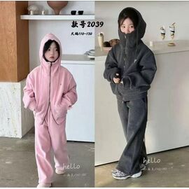 Костюм дитячий спортивний на дівчинку 2039 pink р.110-150 "Major" недорого оптом від прямого постачальника