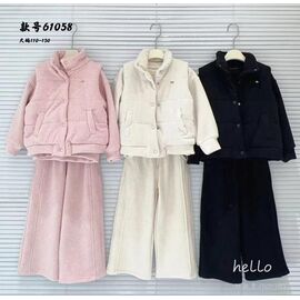 Фотография Костюм детский спортивный на девочку 61058 black р.110-150 "Major" недорого оптом от прямого поставщика