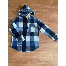 Фотография Рубашка детская тёплая на девочку 222 navy р.140-164 "RSV" недорого оптом от прямого поставщика