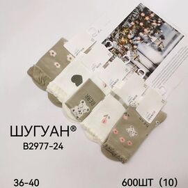 Жіночі шкарпетки HK2977 mix р.36-41 "Annet" недорого оптом від прямого постачальника