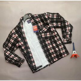 Сорочка чоловіча тепла VE0117-1 black р.M-4XL "Annet" недорого оптом від прямого постачальника