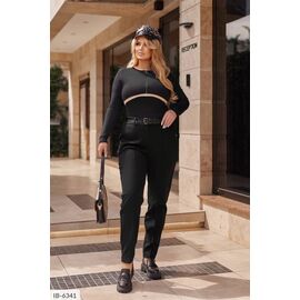 Фотография Женские брюки больших размеров р.54-56;62-64;50-52;58-60 (4цв) "LETTI" купить недорого от прямого поставщика