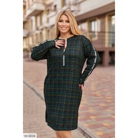 Фотография Женское летнее трикотажное платье р.50-52;54-56;58-60;62-64 (3цв) "LETTI" купить недорого от прямого поставщика