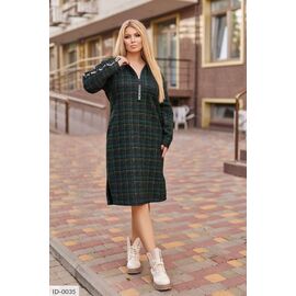 Жіноча літня трикотажна сукня р.50-52;54-56;58-60;62-64 (3кол.) "LETTI" купити недорого від прямого постачальника