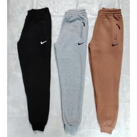 Фотография Штаны спортивные мужские утеплённые DG608 grey р.S-2XL "Dogan" недорого оптом от прямого поставщика