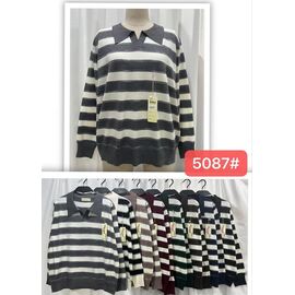 Фотография Свитер женский 5087 mix р.54-58 "PALMIRA" недорого оптом от прямого поставщика