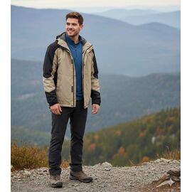 Фотография Ветровка мужская 6714 beige р.M-3XL "MACCALI" недорого оптом от прямого поставщика