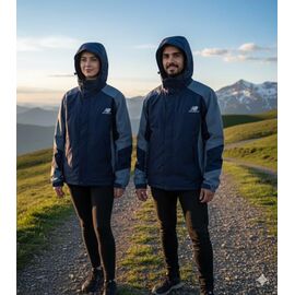 Фотография Ветровка мужская 6716 navy р.M-3XL "MACCALI" недорого оптом от прямого поставщика