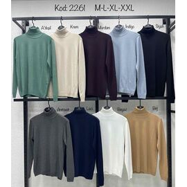 Гольф чоловічий 2261 beige р.M-2XL "Navas" недорого оптом від прямого постачальника