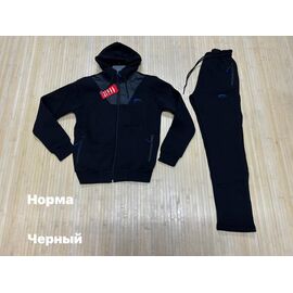 Костюм спортивний чоловічий NW196 black р.S-2XL "Navas" недорого оптом від прямого постачальника