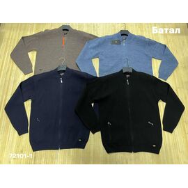 Кофта чоловіча 72101-1 navy р.3XL-5XL "Navas" недорого оптом від прямого постачальника