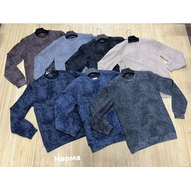 Светр чоловічий NW234 l.grey р.M-2XL "Navas" недорого оптом від прямого постачальника