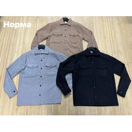 Сорочка чоловіча NW246 grey р.S-2XL "Navas" недорого оптом від прямого постачальника