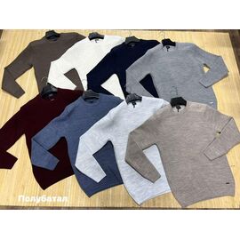 Светр чоловічий NW252 wine р.L-2XL "Navas" недорого оптом від прямого постачальника