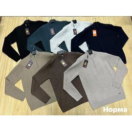 Светр чоловічий 1660 black р.M-2XL "Navas" недорого оптом від прямого постачальника