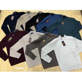 Светр чоловічий 1655 black р.M-2XL "Navas" недорого оптом від прямого постачальника