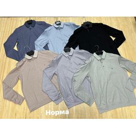 Светр чоловічий 70040 l.blue р.M-2XL "Navas" недорого оптом від прямого постачальника