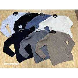 Фотография Свитер мужской NW275 l.grey р.L-2XL "Navas" недорого оптом от прямого поставщика