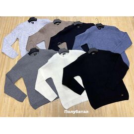 Светр чоловічий NW289 brown р.L-2XL "Navas" недорого оптом від прямого постачальника