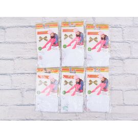 Фотография Колготы детские на девочку T602 white р.4-6 "OL" недорого оптом от прямого поставщика