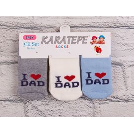 Фотография Носки детские на мальчика N73 mix р.0-3 "OL" недорого оптом от прямого поставщика