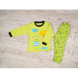 Фотография Пижама детская на мальчика 2524 green р.2-6 "OL" недорого оптом от прямого поставщика